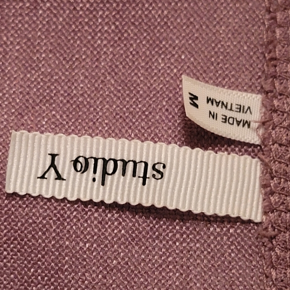 * FINAL PRICE *Studio Y ladies mauve cardigan with sparkles - Picture 8 of 10